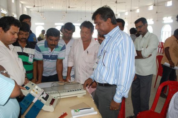 EVMs commissioning for up-coming by-election
